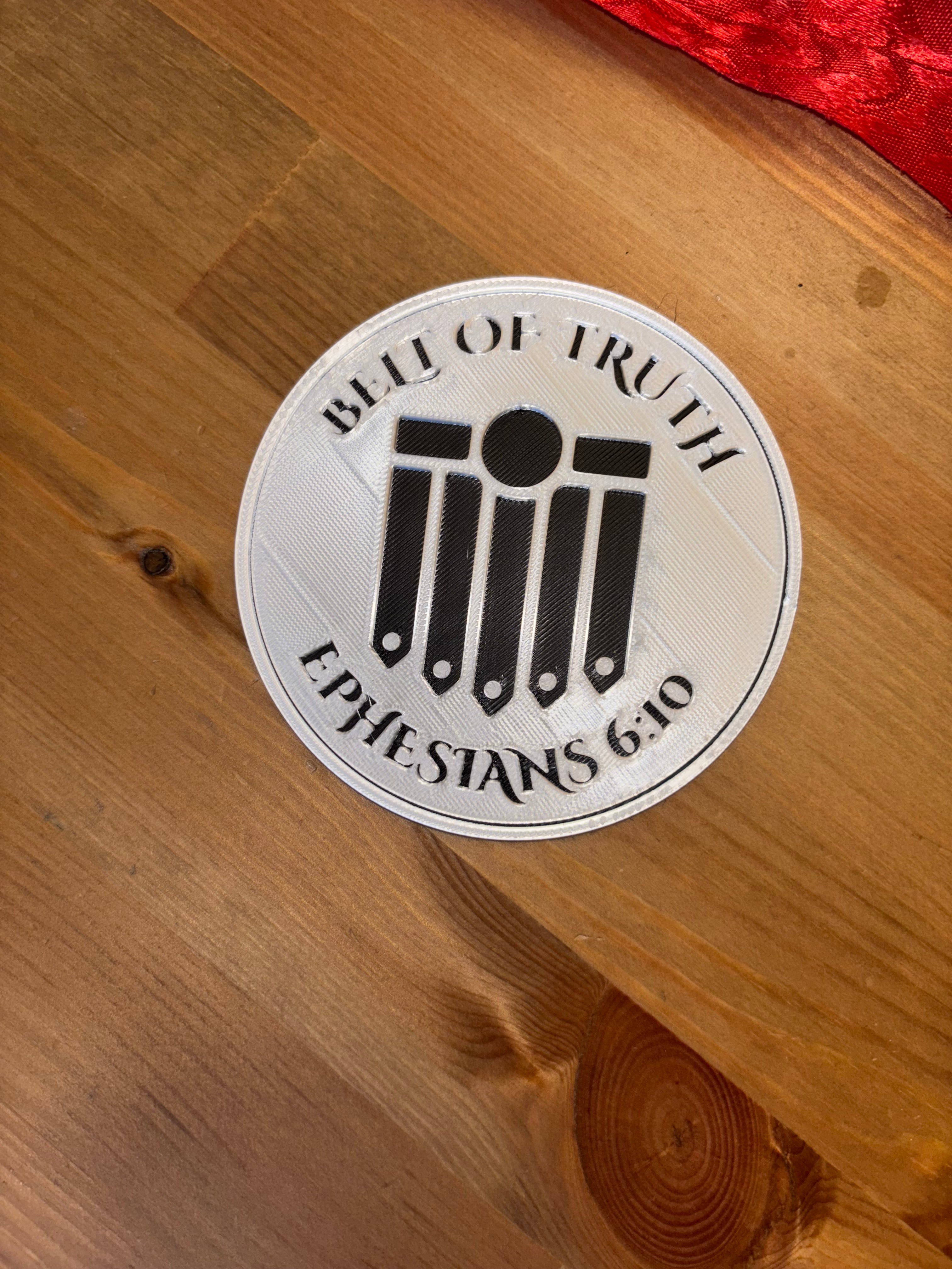 Ephesians 6:10-18 Armor of God Scripture Coaster – Christian Home Décor