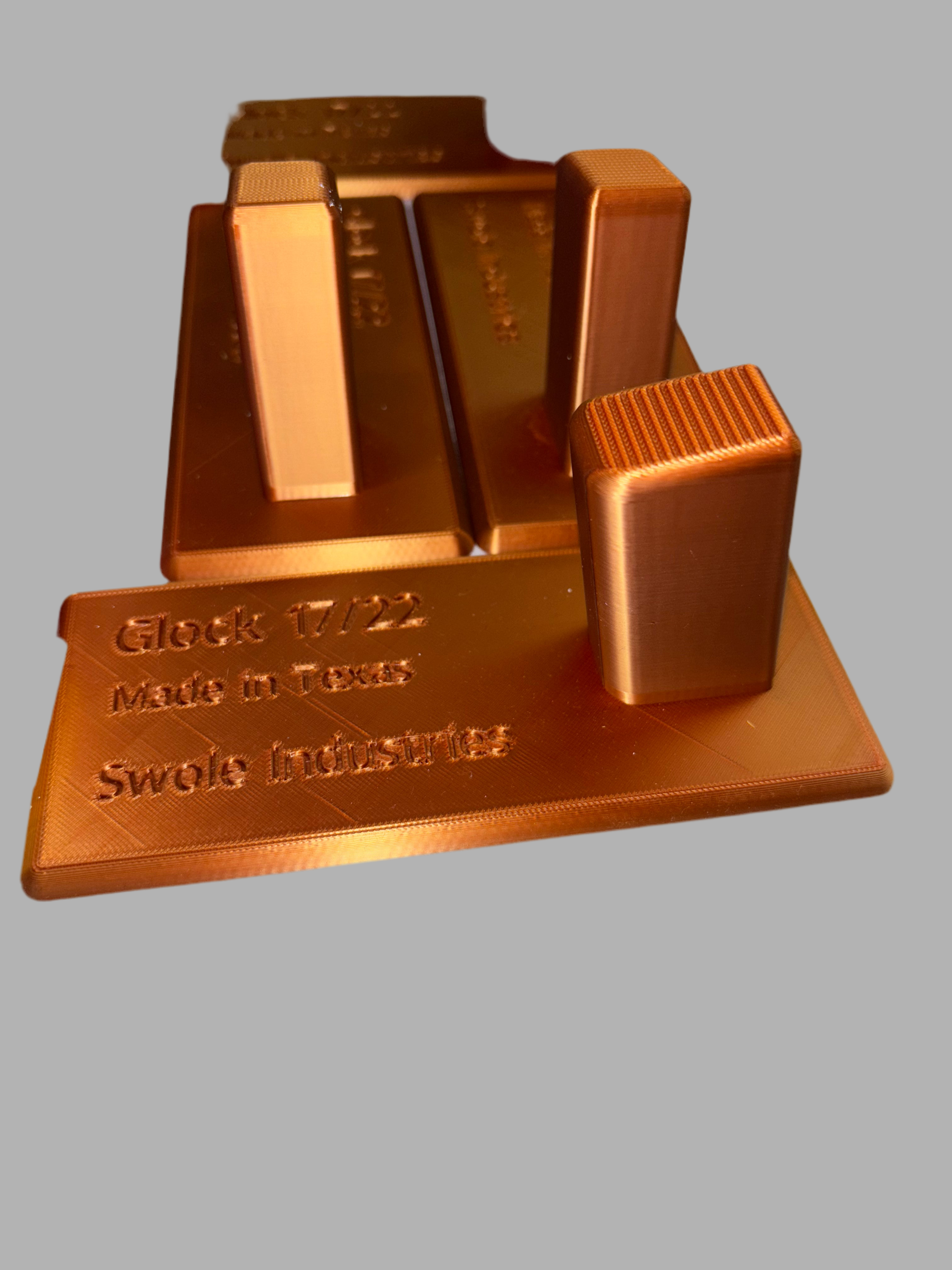 Glock Stand Display – 3D Printed Glock Holder for Safe Storage & Display
