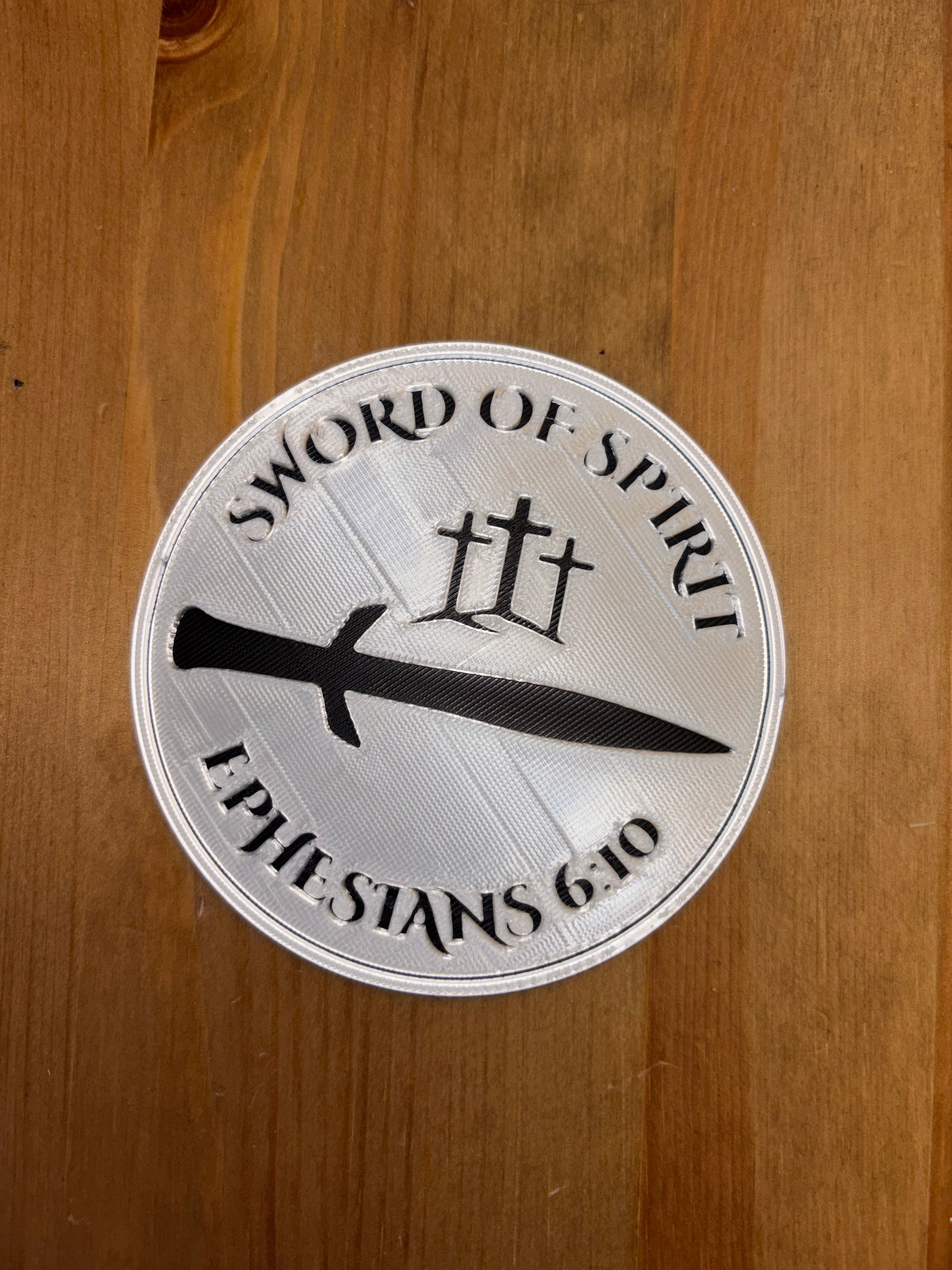 Ephesians 6:10-18 Armor of God Scripture Coaster – Christian Home Décor