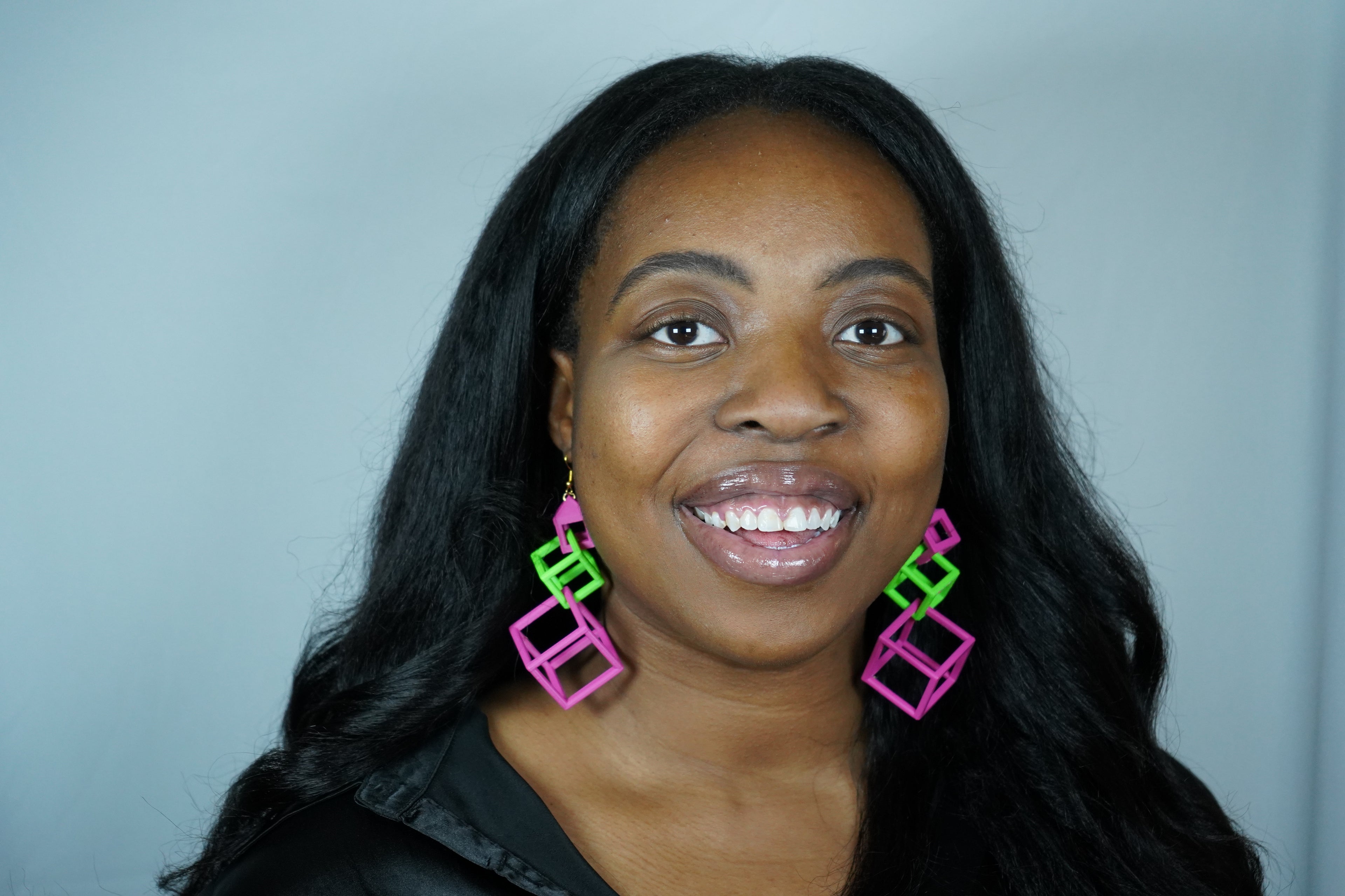 Swole Cubix 3D Printed Earrings