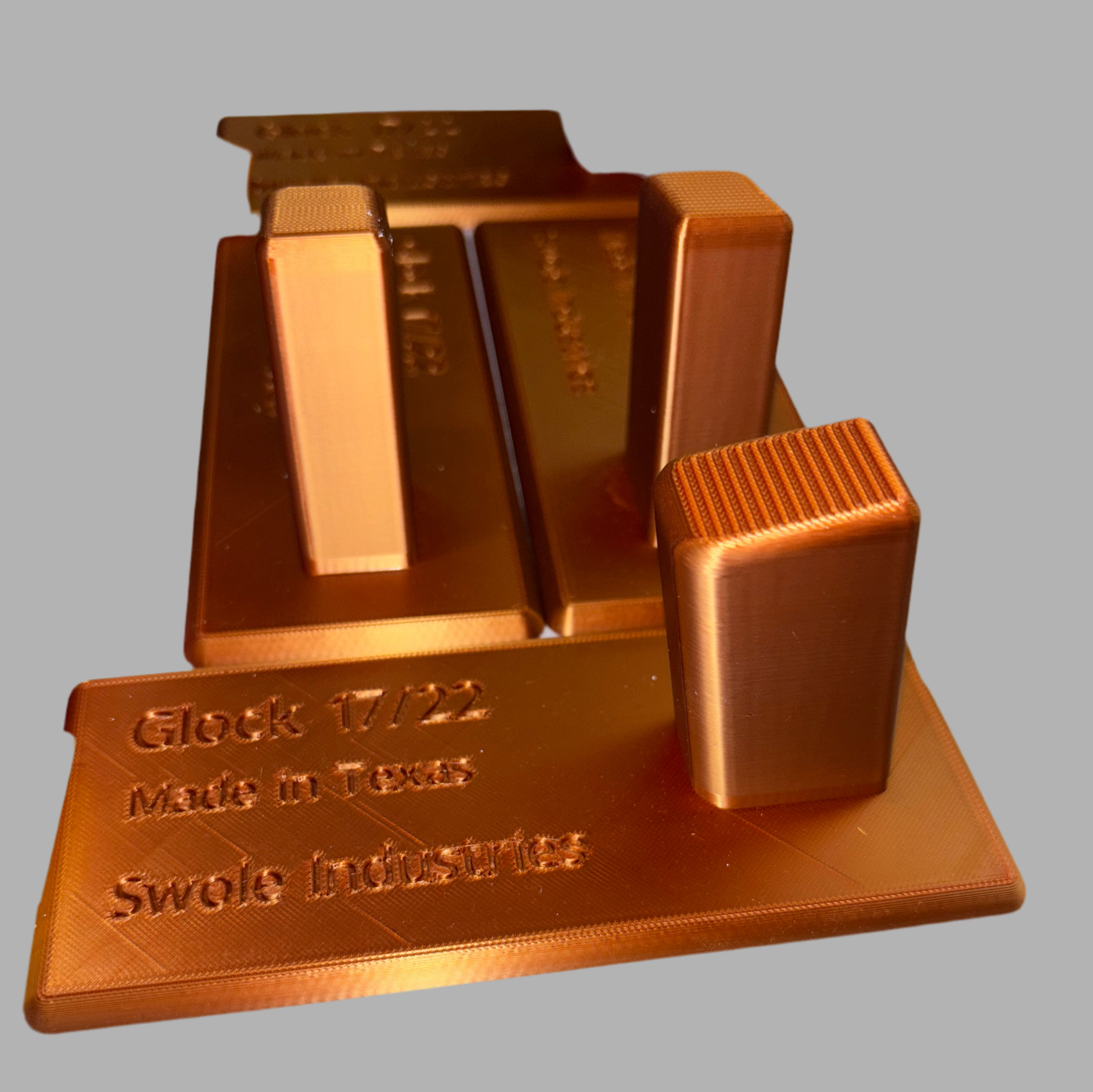 Glock Stand Display – 3D Printed Glock Holder for Safe Storage & Display