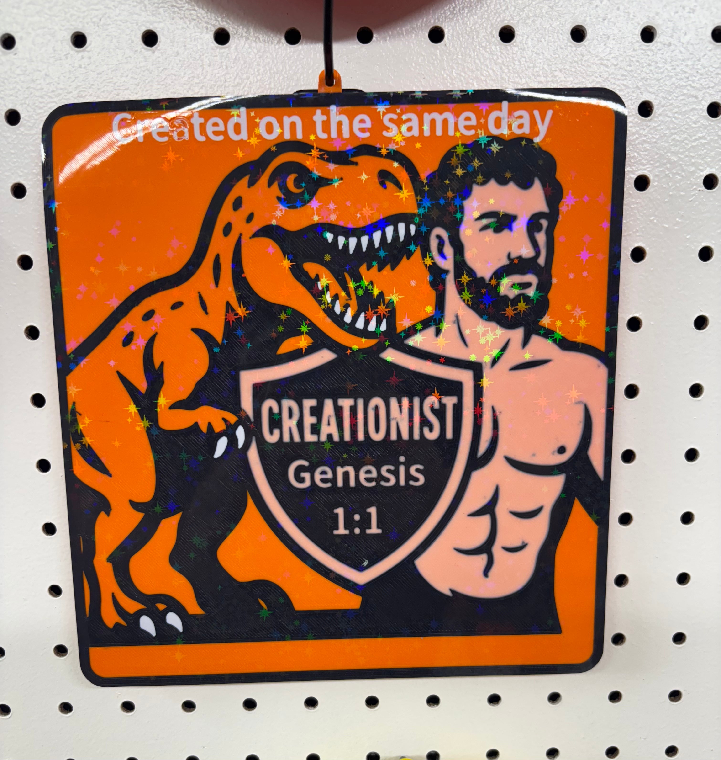 Creationist- UV Fade Proof- Christian Wall Art (3D Printed)