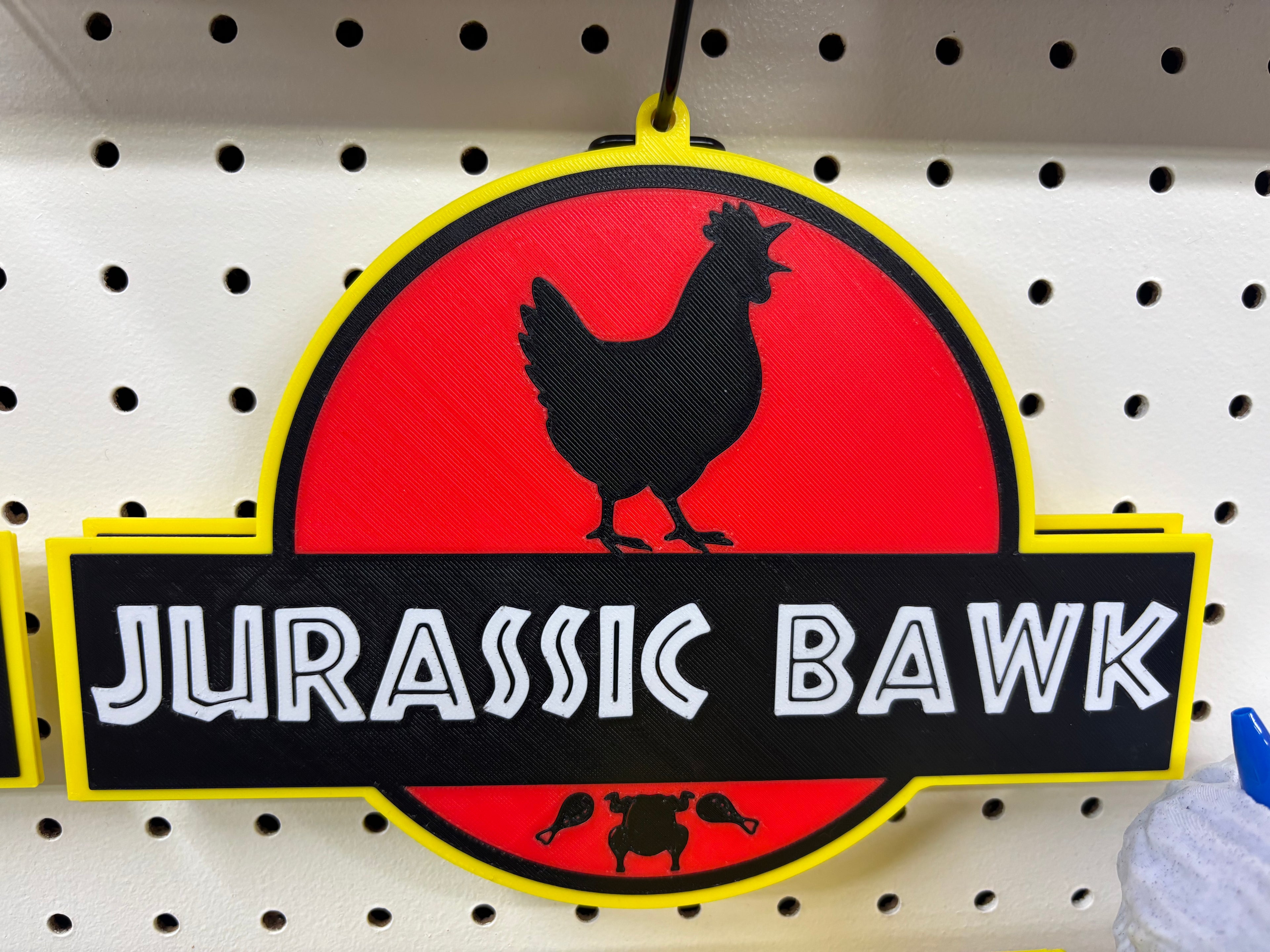 Jurassic Bawk UV Fade Proof!