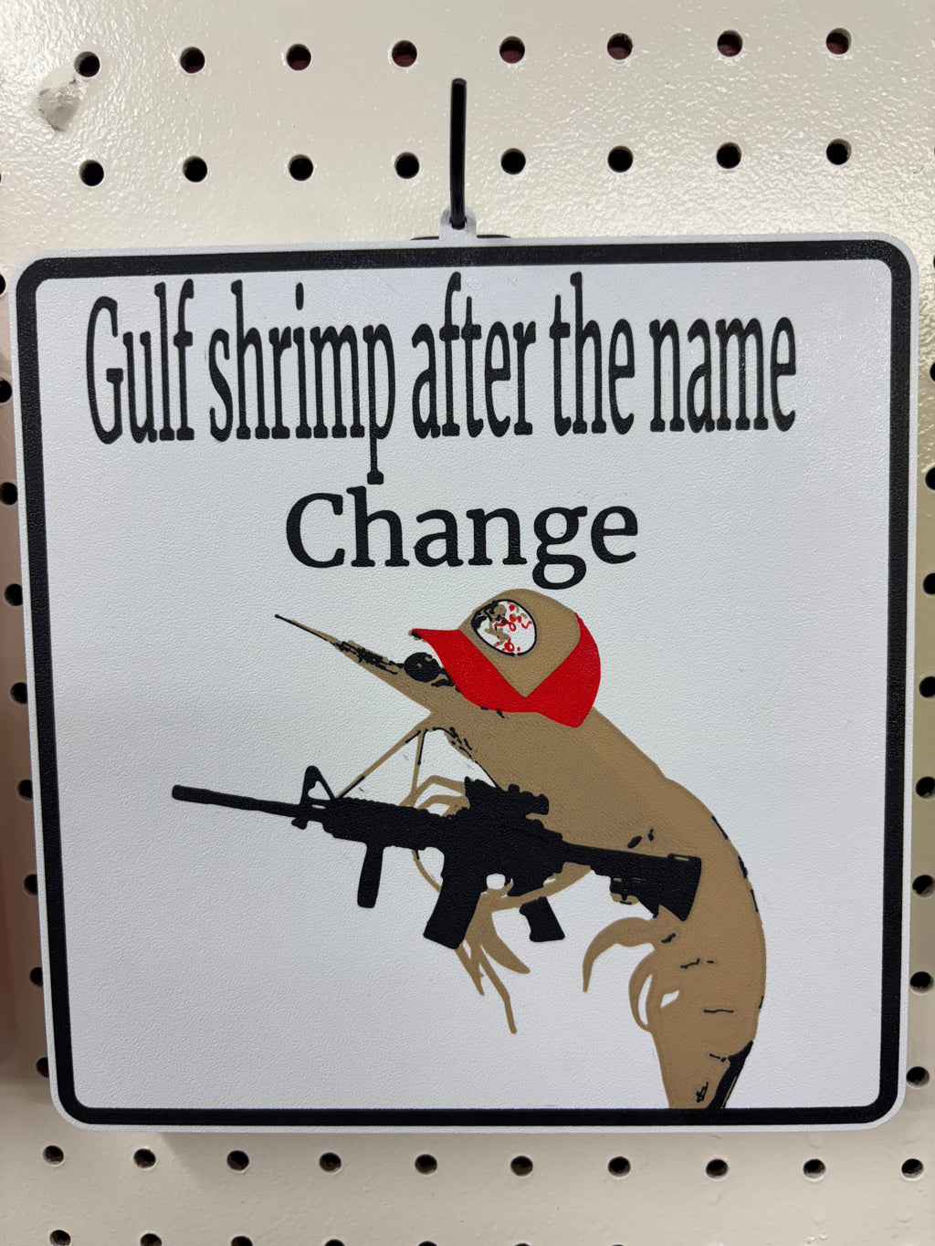 Gulf of America Wall Sign- UV Fade proof (3D Printed)