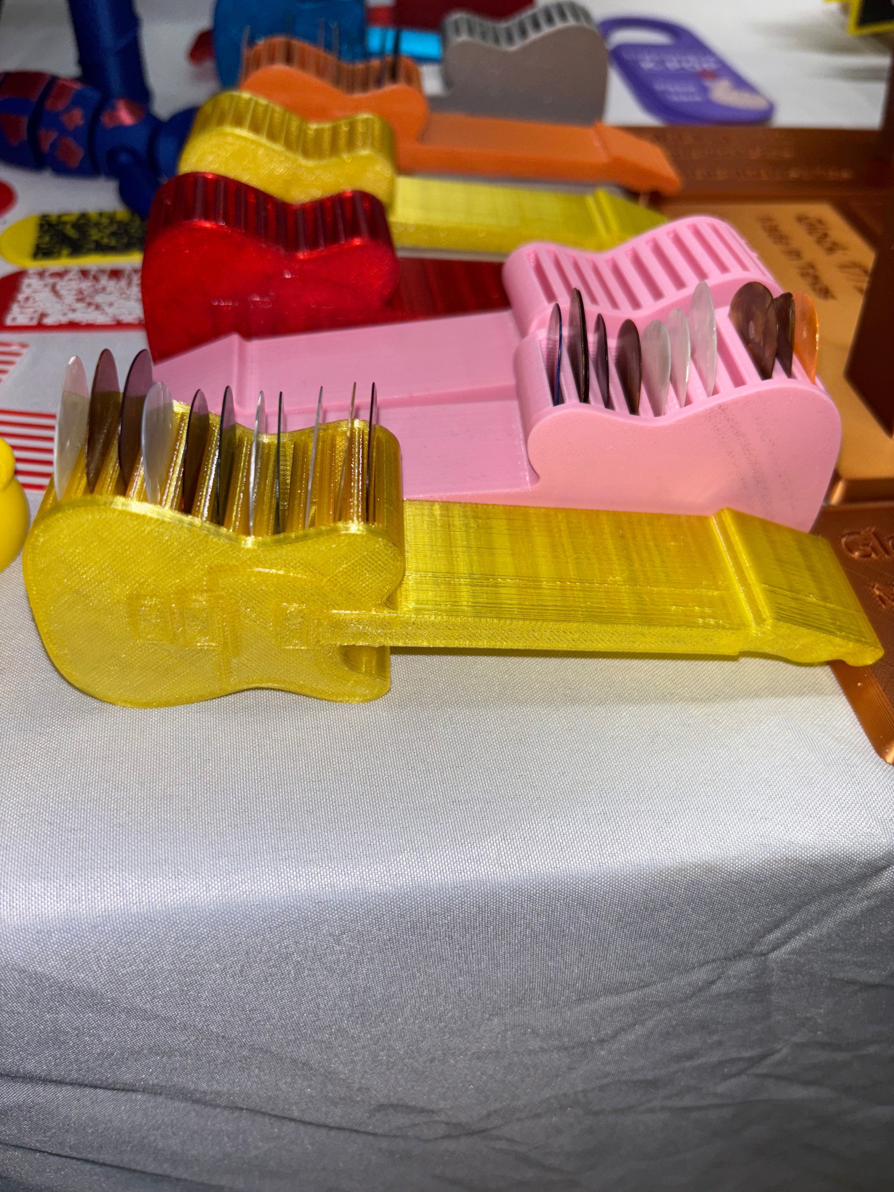 Guitar Pick Holder – 3D Printed Case for Musicians & Guitarists