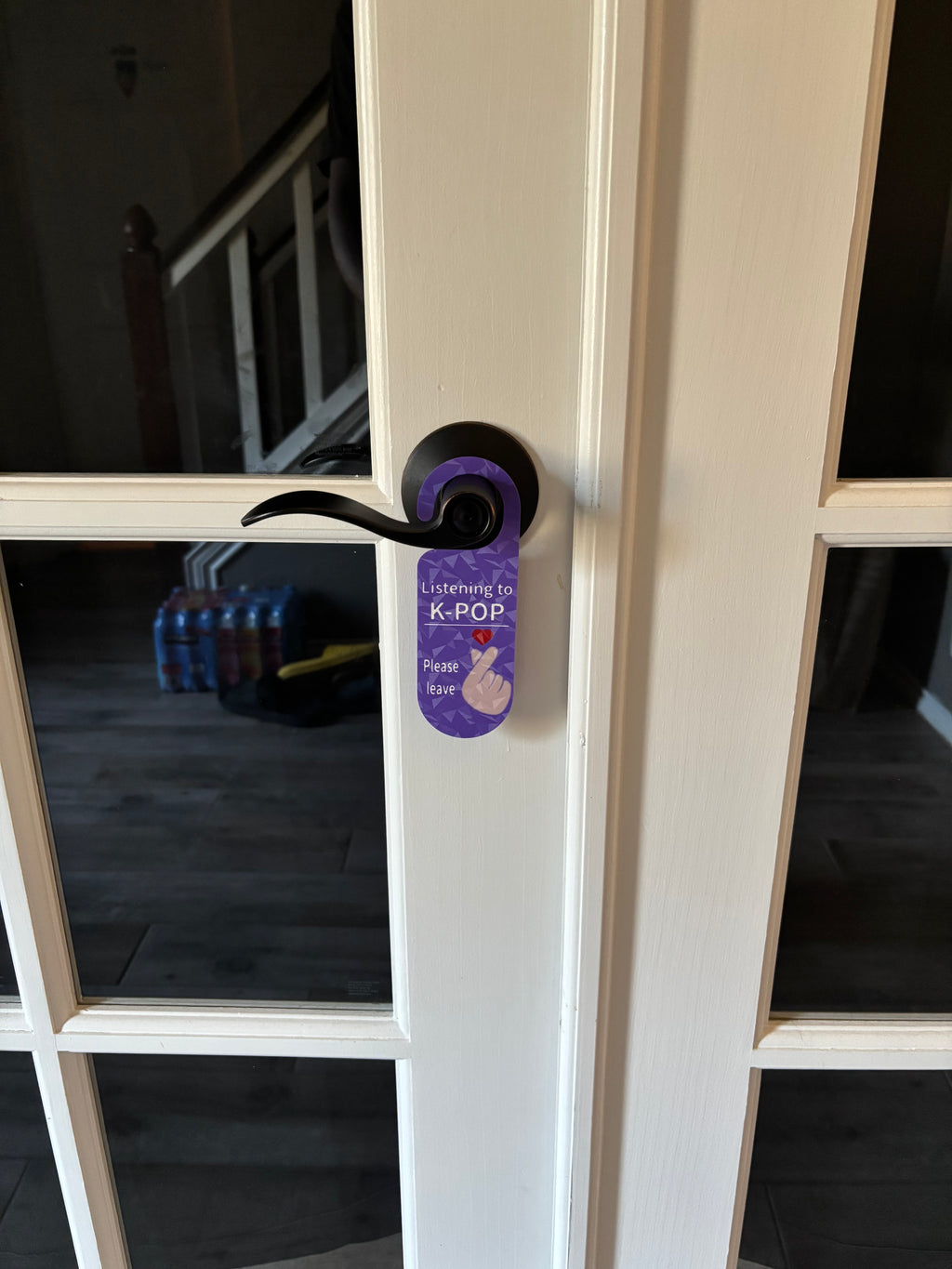 K-Pop- Do Not Disturb Door Hanger (3D Printed)