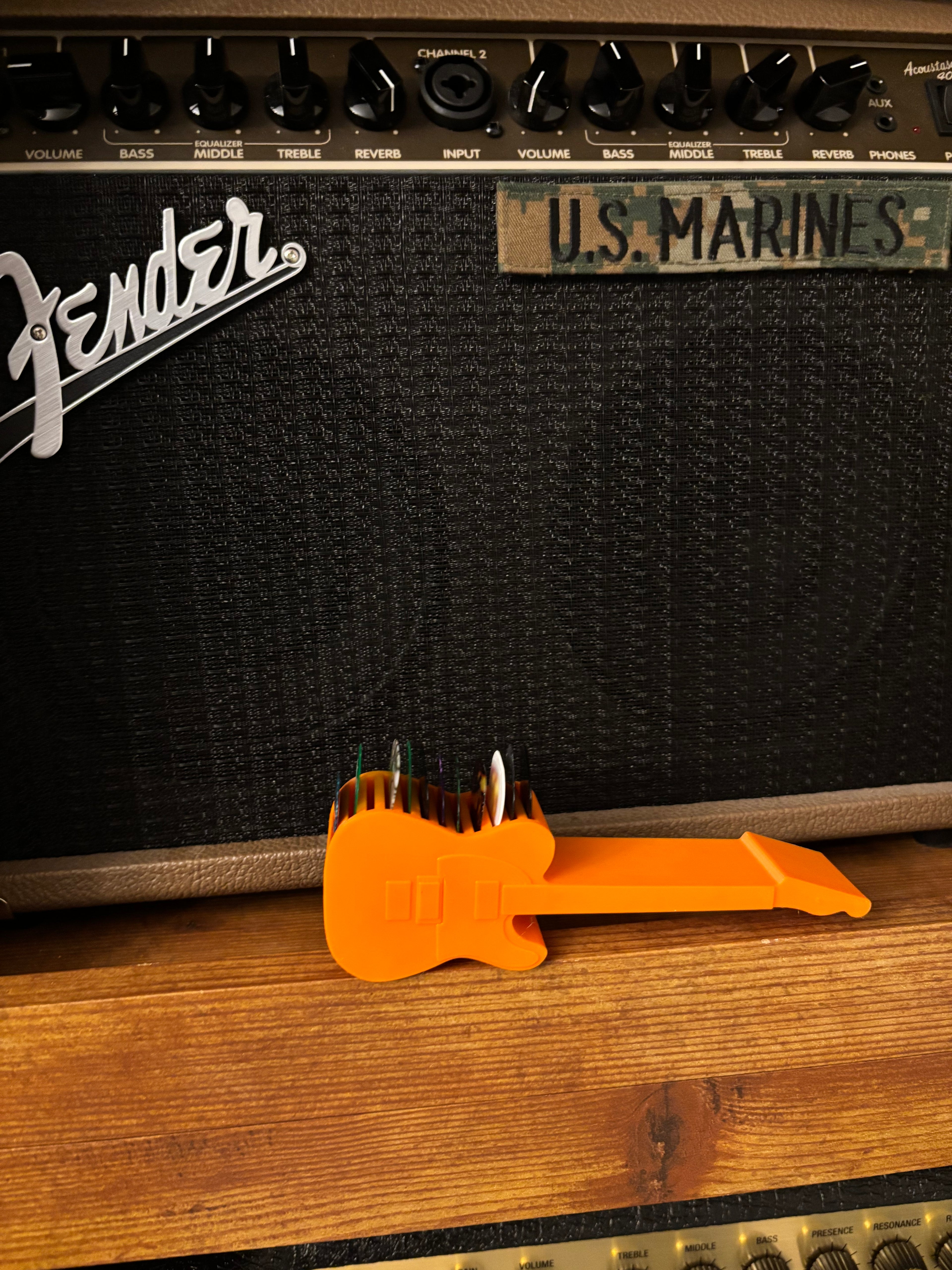 Guitar Pick Holder – 3D Printed Case for Musicians & Guitarists