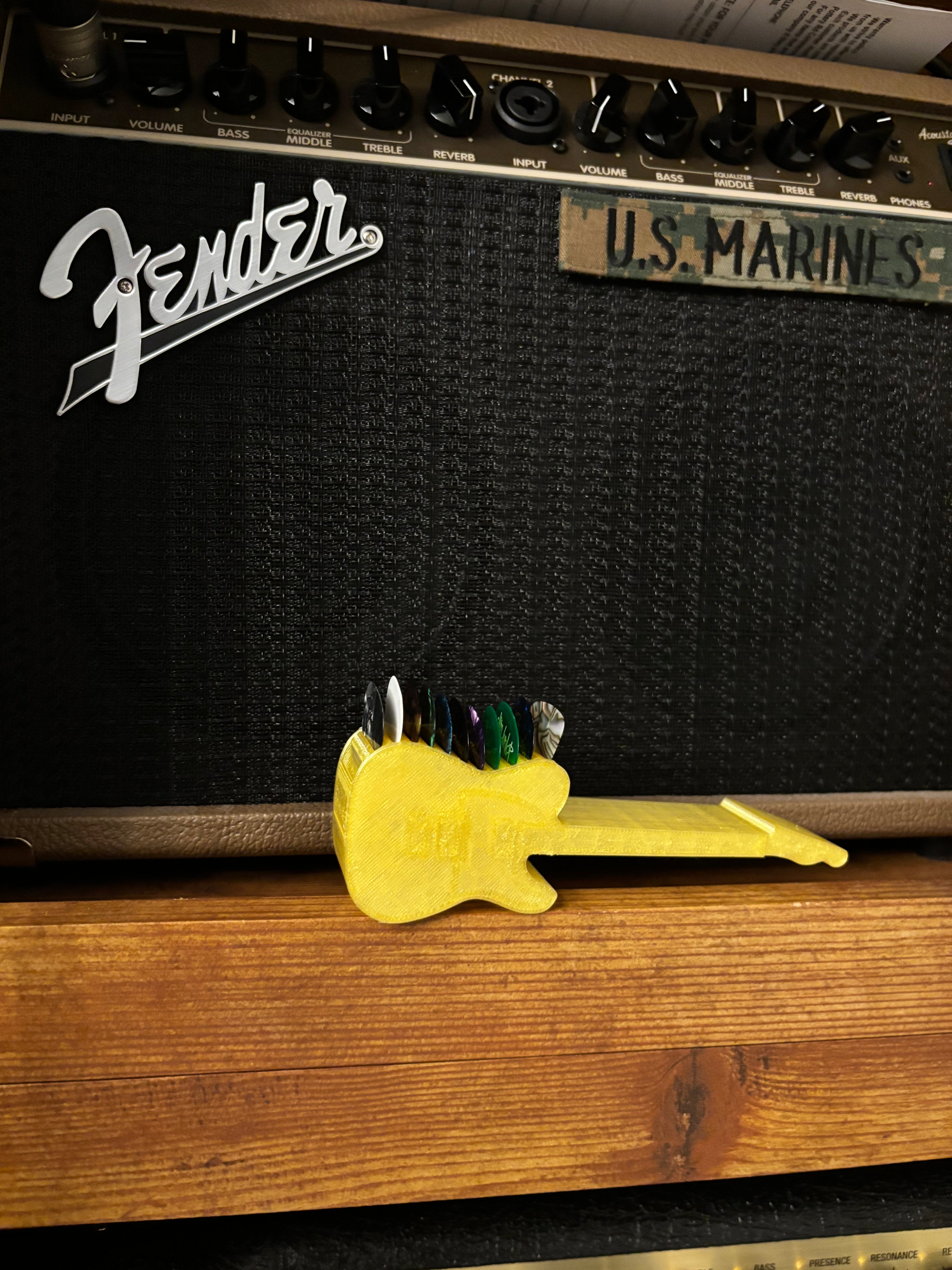Guitar Pick Holder – 3D Printed Case for Musicians & Guitarists
