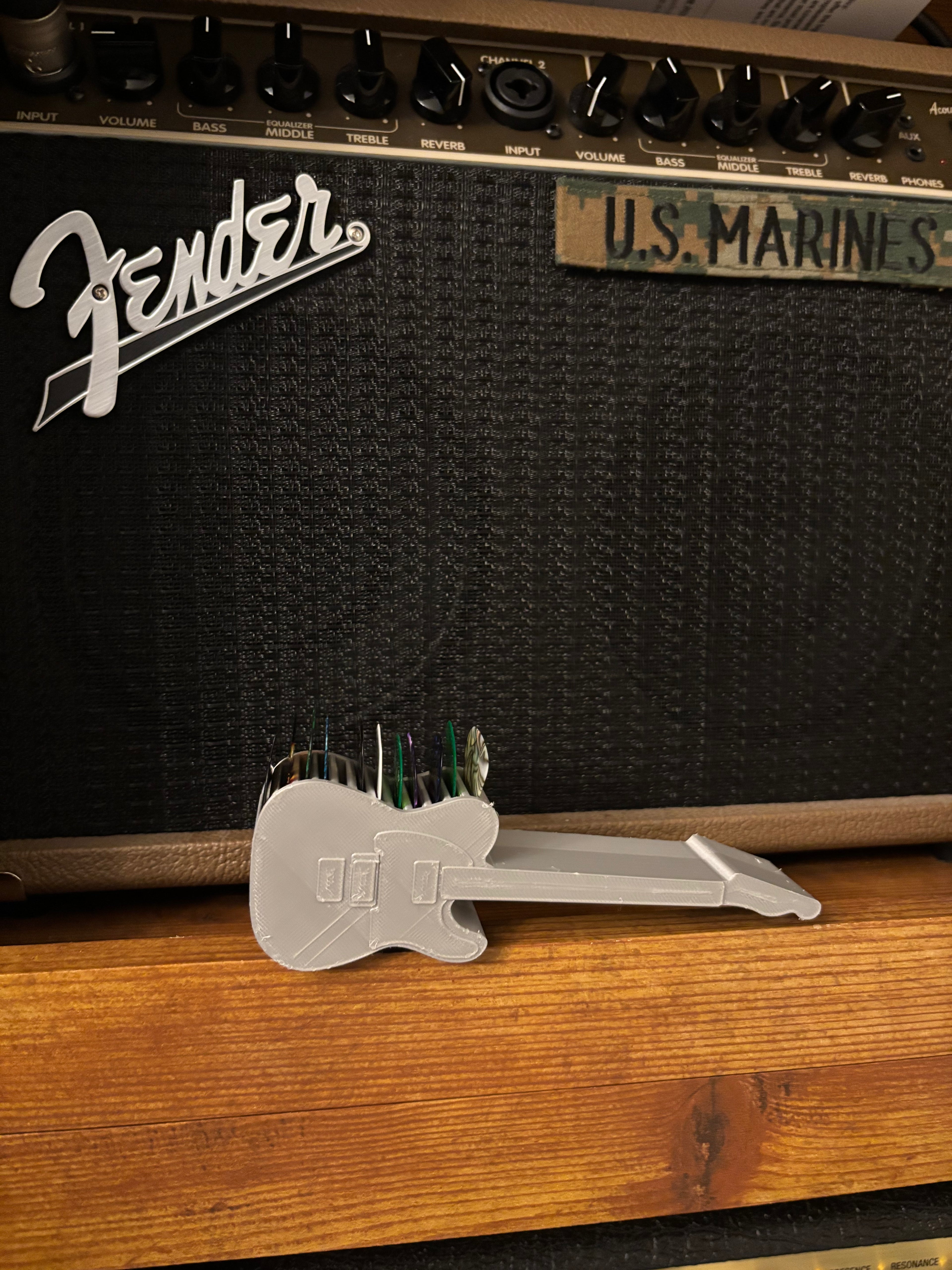 Guitar Pick Holder – 3D Printed Case for Musicians & Guitarists