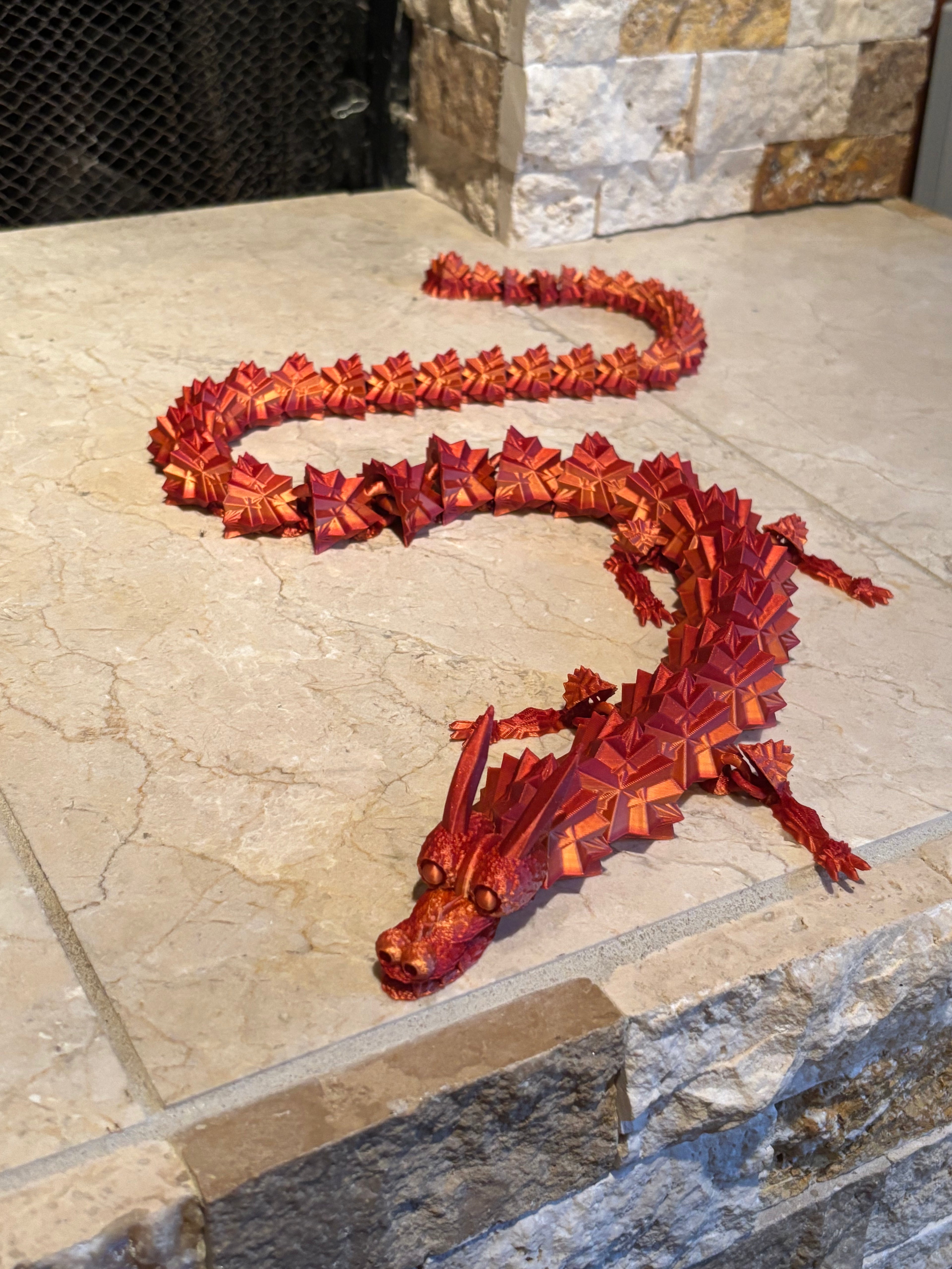 40-Inch Premium Dragon Model – 3D Printed Fantasy Collectible