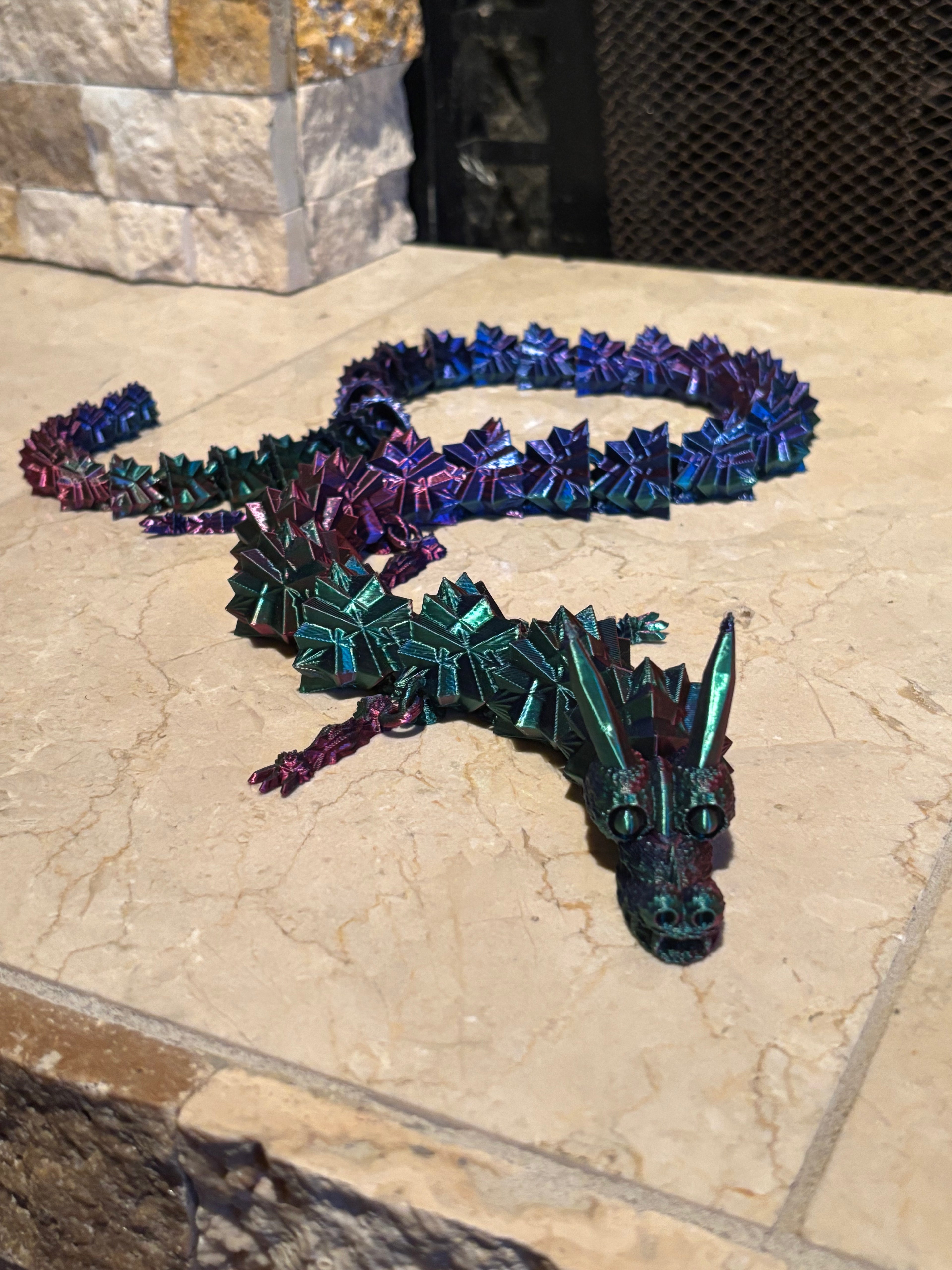40-Inch Premium Dragon Model – 3D Printed Fantasy Collectible