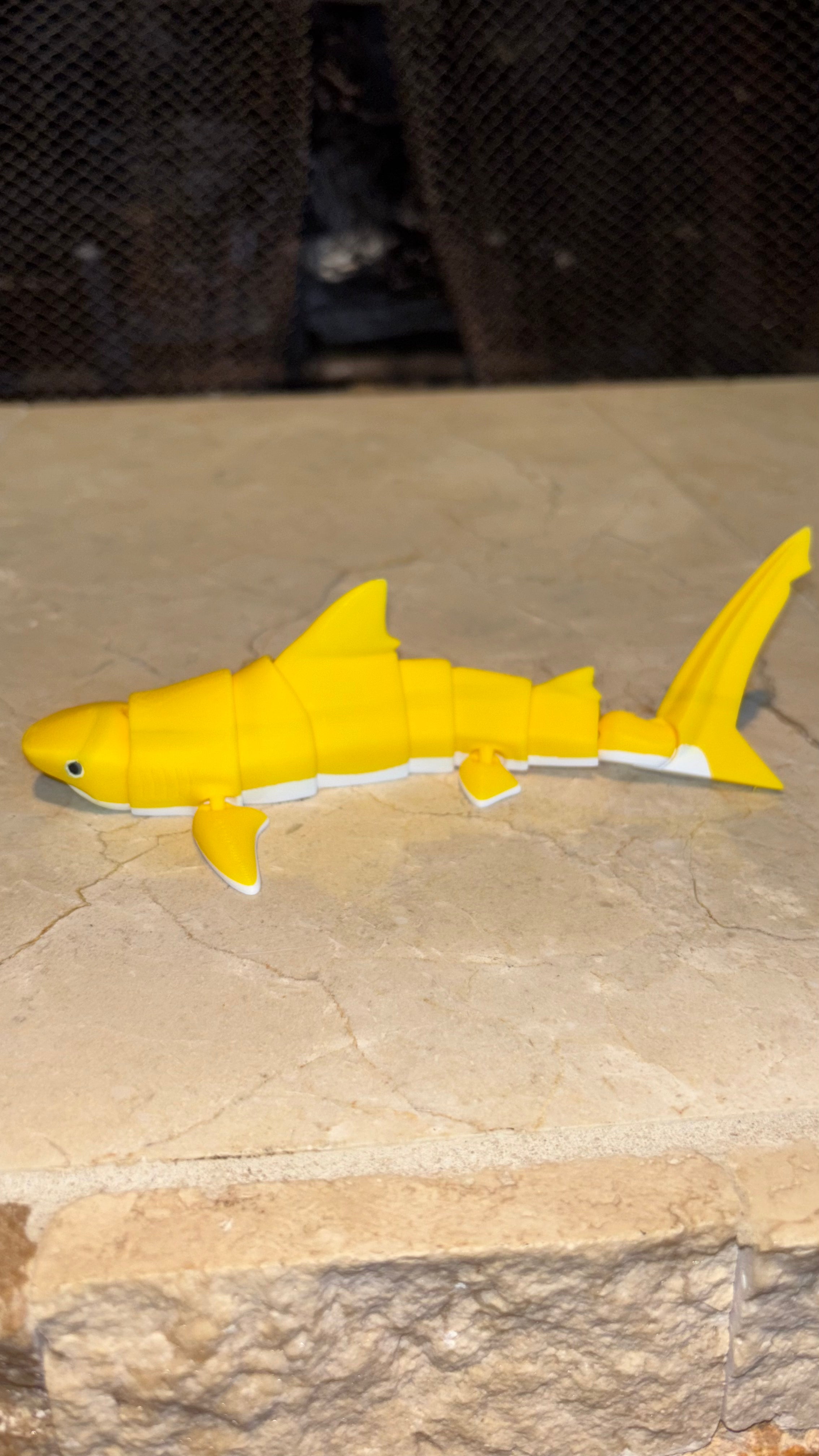 3D Printed Hammerhead/Tiger Shark Toy – Educational Marine Figurine