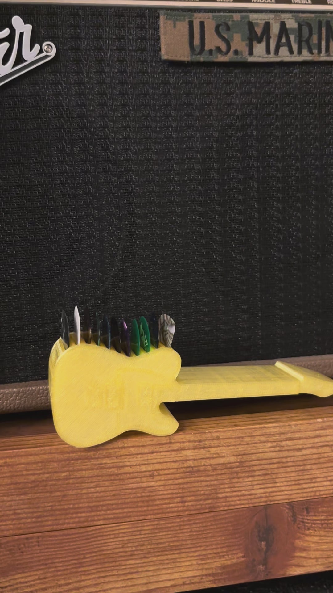 Guitar Pick Holder – 3D Printed Case for Musicians & Guitarists