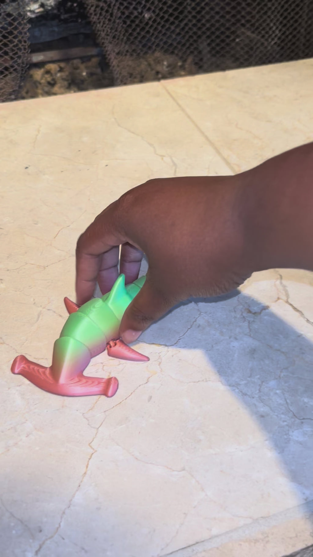 3D Printed Hammerhead/Tiger Shark Toy – Educational Marine Figurine