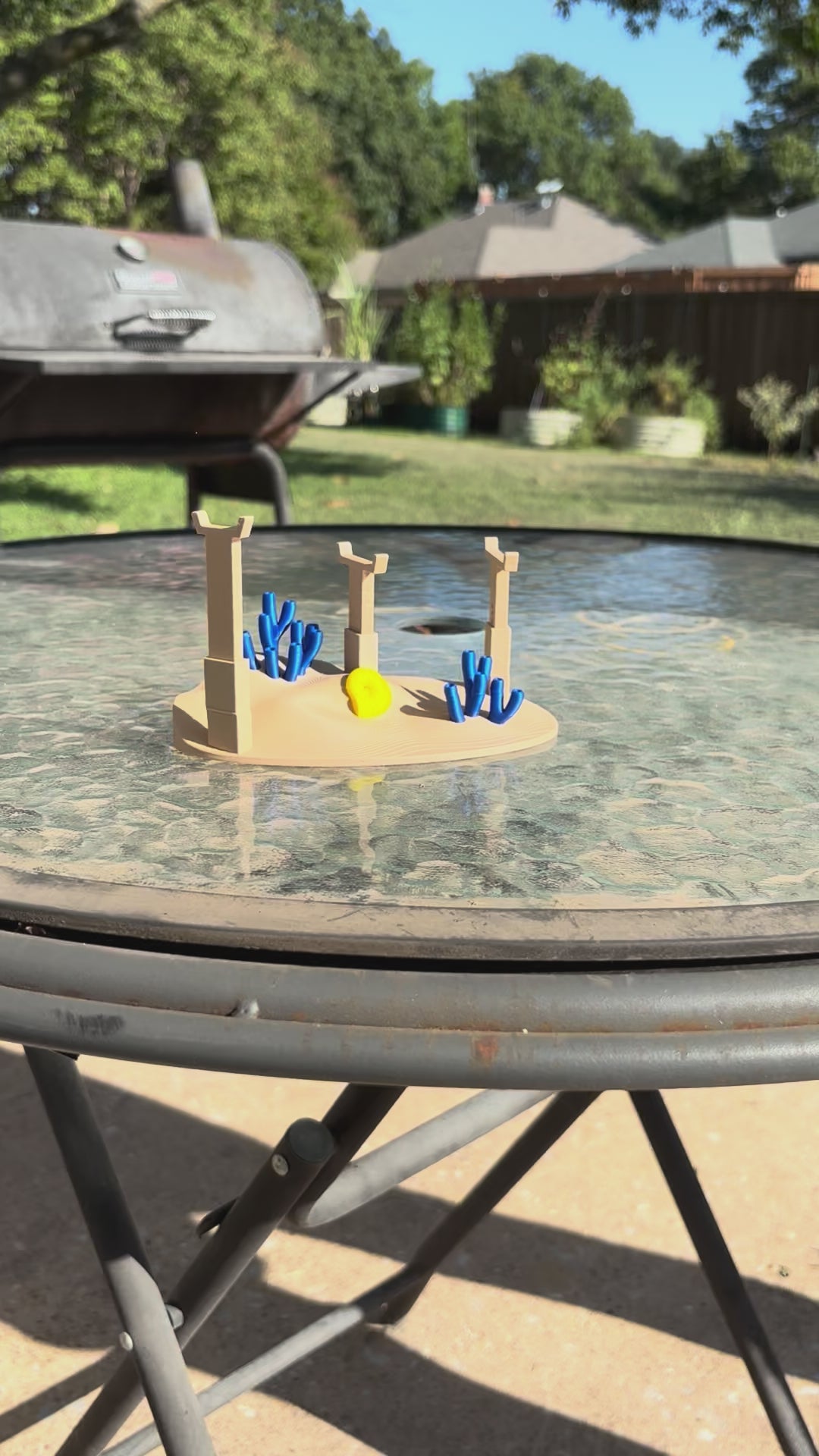 3D Printed Plesiosaurus Toy with Stand – Loch Ness Monster Dinosaur